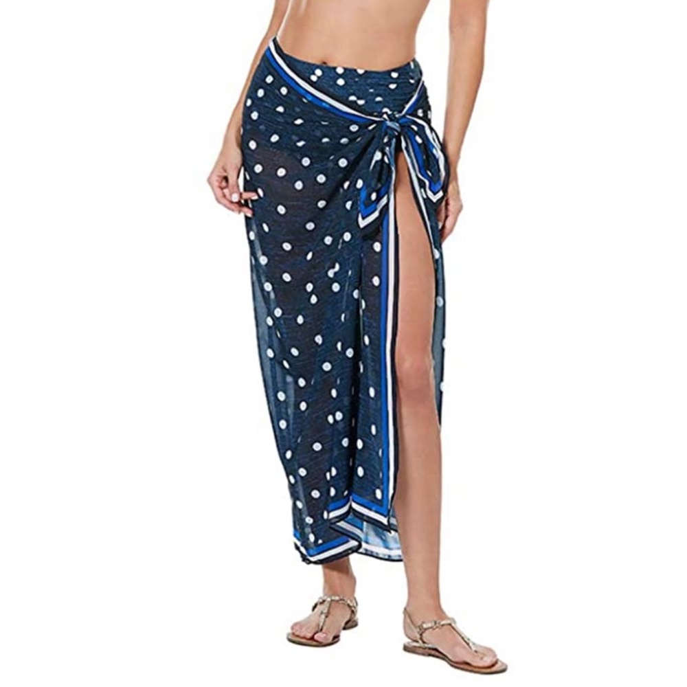 Printed Swim wrap/cover up